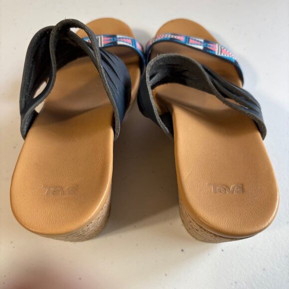 Teva Arrabelle Wedge Slide Sandals (Size 8.5 / EU 39.5) - Picture 8 of 10
